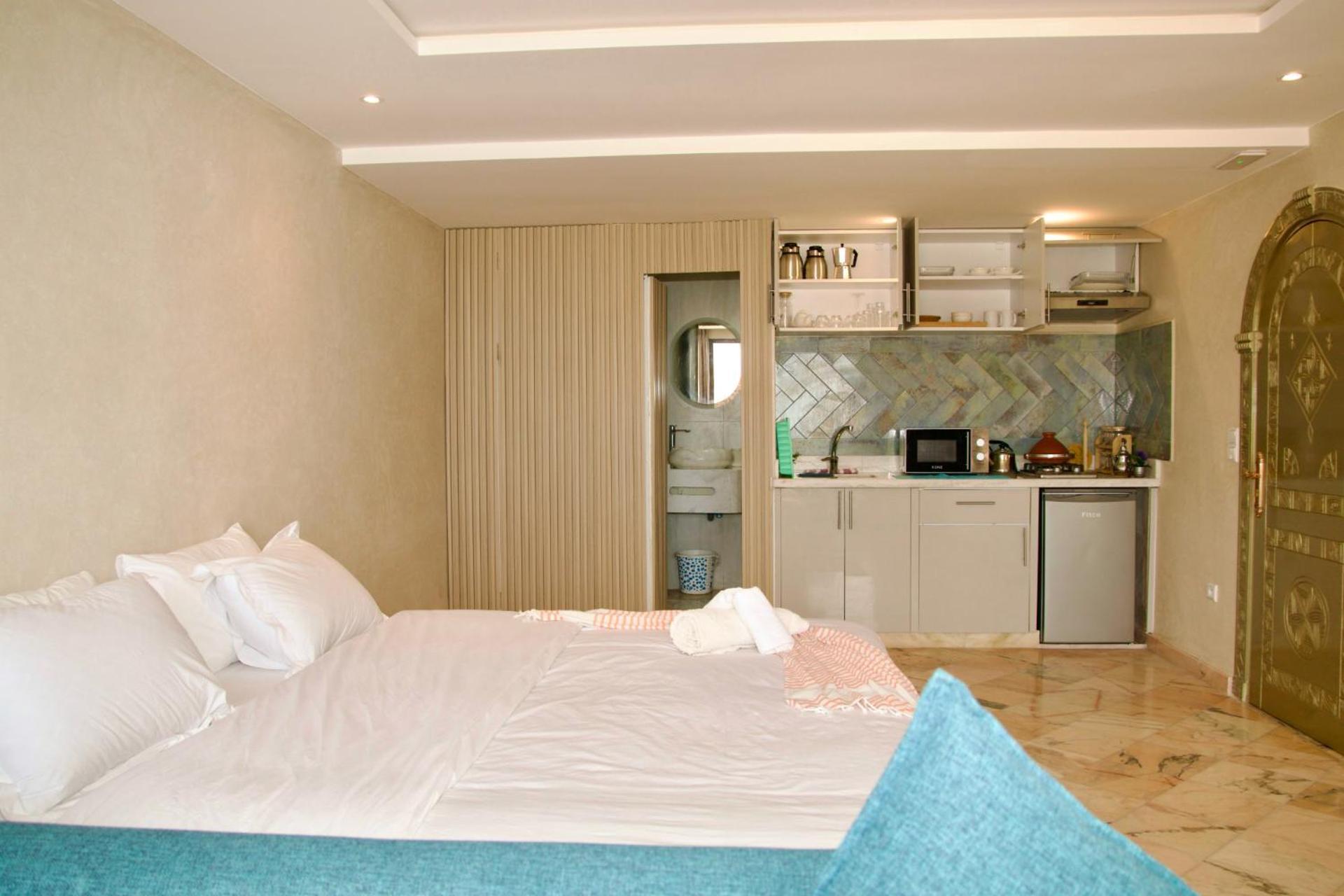 Ferienwohnung Amwaj Appts Mirleft Exterior foto