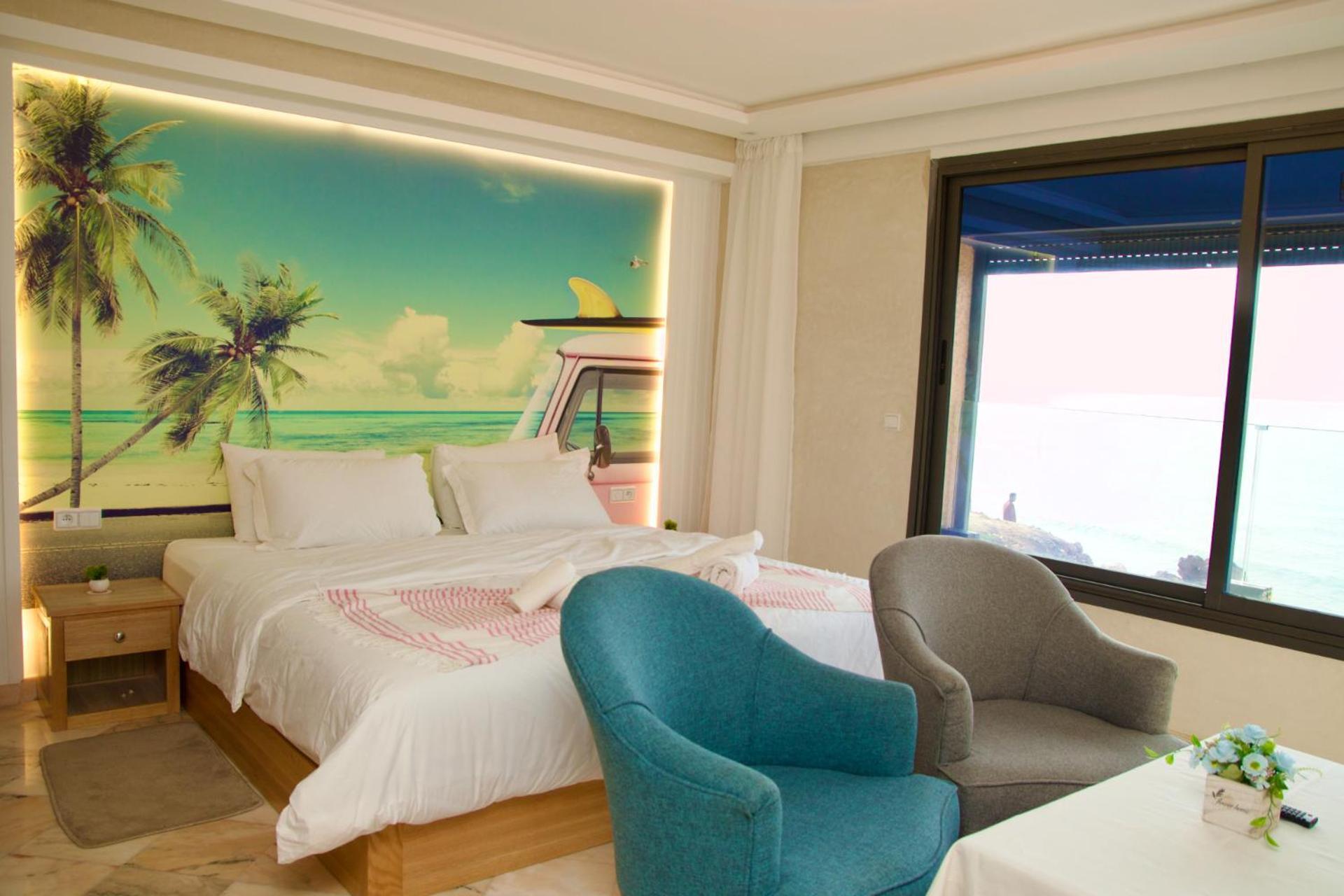 Ferienwohnung Amwaj Appts Mirleft Exterior foto