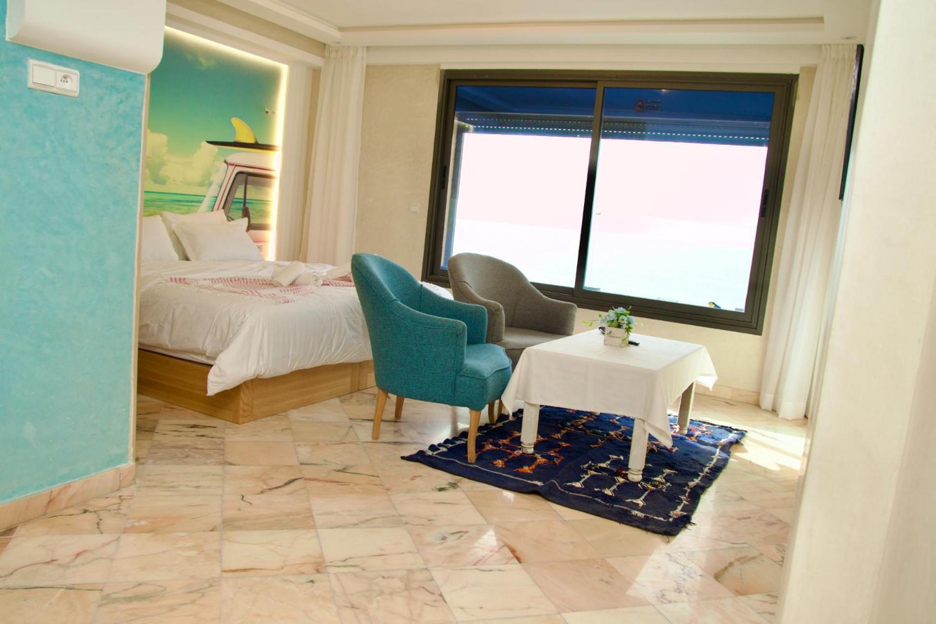 Ferienwohnung Amwaj Appts Mirleft Exterior foto