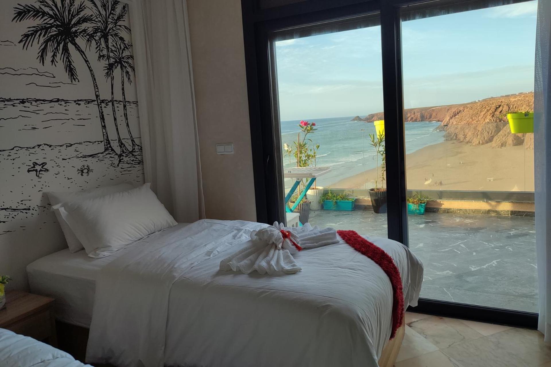 Ferienwohnung Amwaj Appts Mirleft Exterior foto