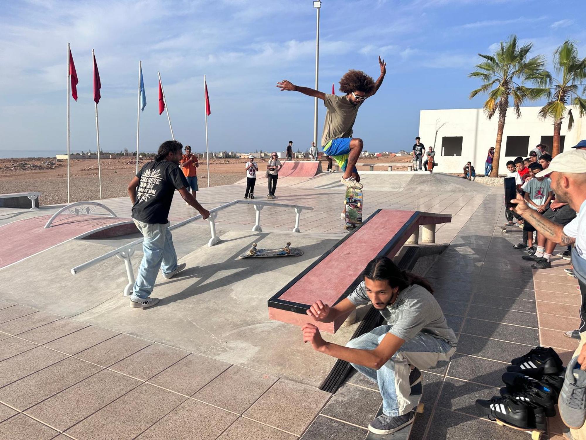 Ferienwohnung Amwaj Appts Mirleft Exterior foto